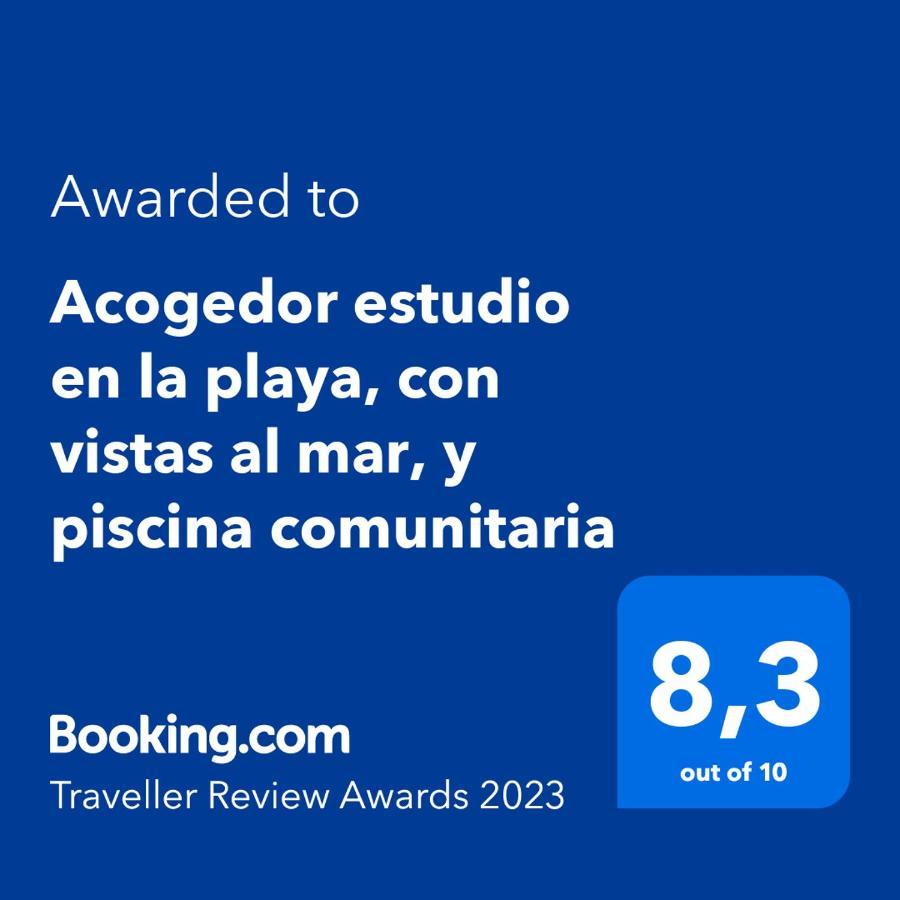 Acogedor Estudio En La Playa, Con Vistas Al Mar, Y Piscina Comunitaria Apartment Sant Salvador